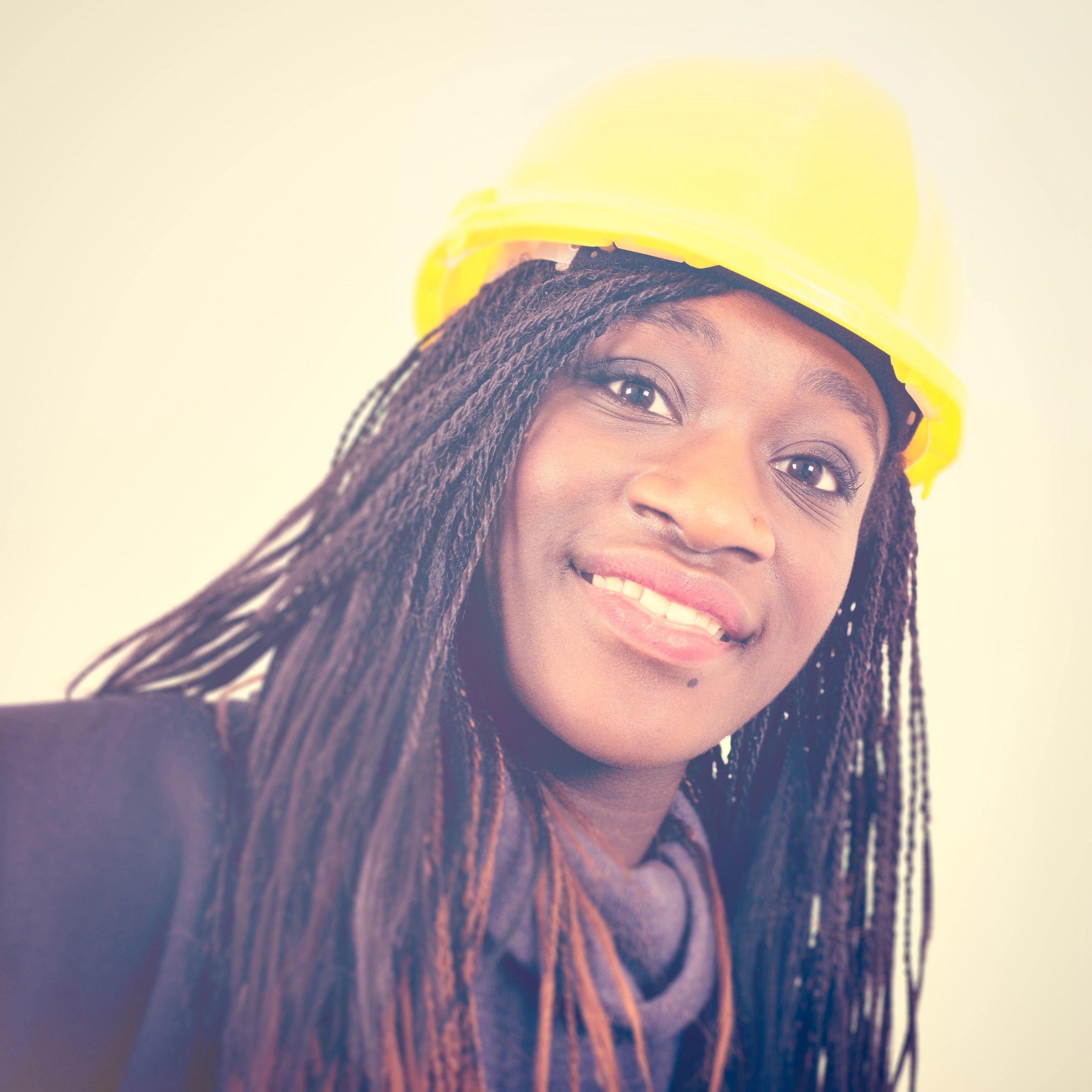 Professional worker portrait for service specialist